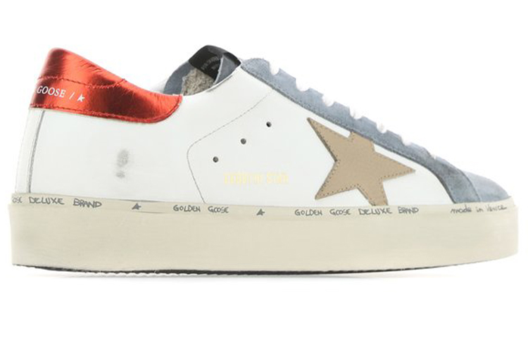 Golden Goose Deluxe Brand Skate Sneaker 'Distressed Grey White' 圖 5