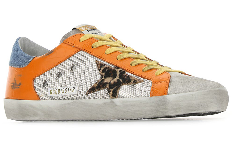 Lookbook Sneaker 'Kelabu Jingga' Golden Goose Deluxe Brand GMF00103.F001234.80915