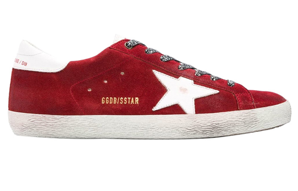 Order 골든구스 레드 캐주얼 스니커즈 (Golden Goose Red Casual Sneakers) G33MS590.H47