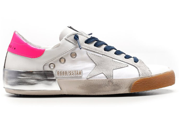 Golden Goose Deluxe Brand Sneakers 'Grey Silver Purple Colorblock' 圖 2