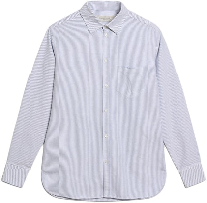Camisa Golden Goose Azul de Manga Larga con Rayas y Logo Bordado. GMP00246P00054880197 Buy Camisa Golden Goose Azul de Manga Larga con Rayas y Logo Bordado. GMP00246P00054880197