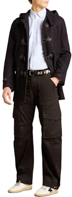 Camisa Golden Goose Azul de Manga Larga con Rayas y Logo Bordado. GMP00246P00054880197 Details for Camisa Golden Goose Azul de Manga Larga con Rayas y Logo Bordado. GMP00246P00054880197