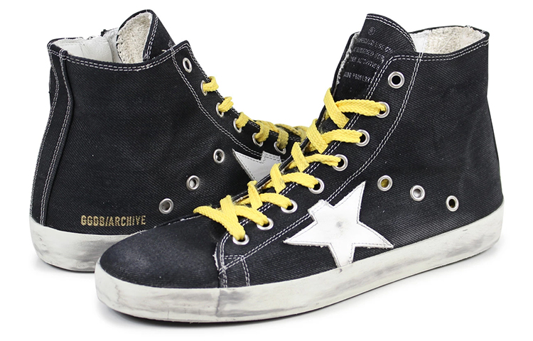 Golden Goose Francy 'Grey Distressed Star' 圖 3