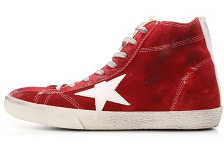 Golden Goose Francy 'Red Leather High-Top' GMF00113.F002795.40413