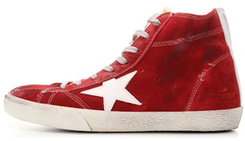 Golden Goose Francy 'Red Leather High-Top' GMF00113.F002795.40413 Golden Goose Francy 'Red Leather High-Top' GMF00113.F002795.40413