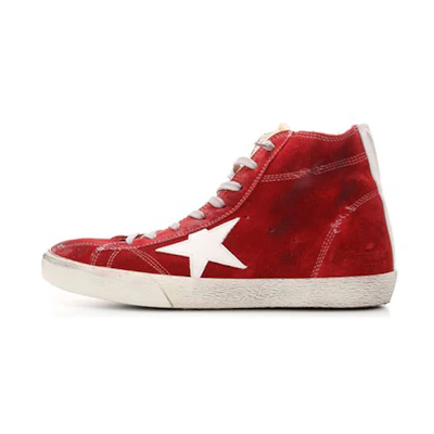 Golden Goose Francy 'Red Leather High-Top'