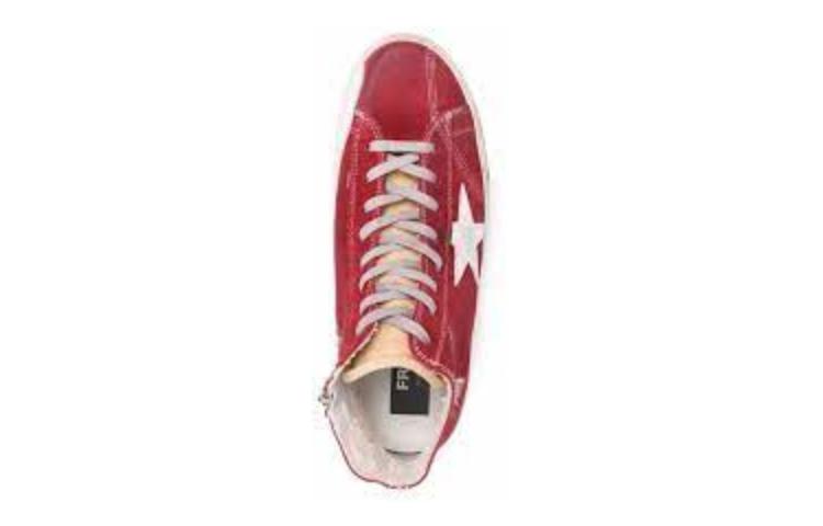Purchase Golden Goose Francy 'Red Leather High-Top' GMF00113.F002795.40413