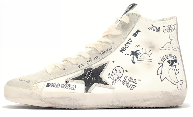 Golden Goose Francy ''Bianco Invecchiato'' GMF00113.F002669.10220 Buy Golden Goose Francy ''Bianco Invecchiato'' GMF00113.F002669.10220