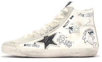 Golden Goose Francy 'White Distressed' GMF00113.F002669.10220 Golden Goose Francy 'White Distressed' GMF00113.F002669.10220