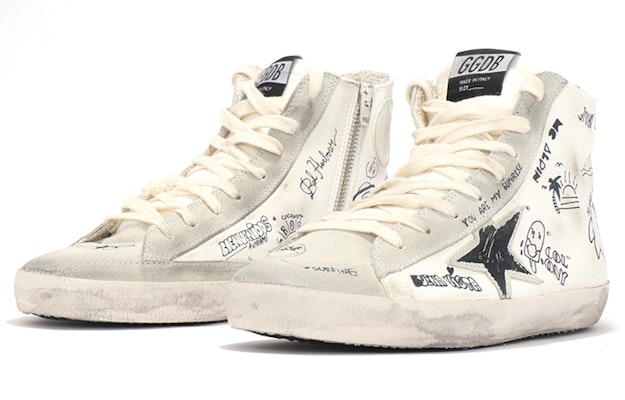 Golden Goose Francy 'White Distressed' GMF00113.F002669.10220 Order Golden Goose Francy 'White Distressed' GMF00113.F002669.10220