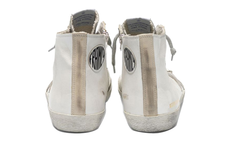 Shop Golden Goose Francy 'Putih Abu-abu' GCOMS591.G3