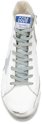Golden Goose Francy 'White Star Distressed High-Top' GMF00113.F000319.10274 Shop Golden Goose Francy 'White Star Distressed High-Top' GMF00113.F000319.10274