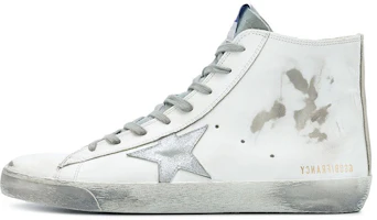 Golden Goose Francy 'White Star Distressed High-Top' GMF00113.F000319.10274 Golden Goose Francy 'White Star Distressed High-Top' GMF00113.F000319.10274