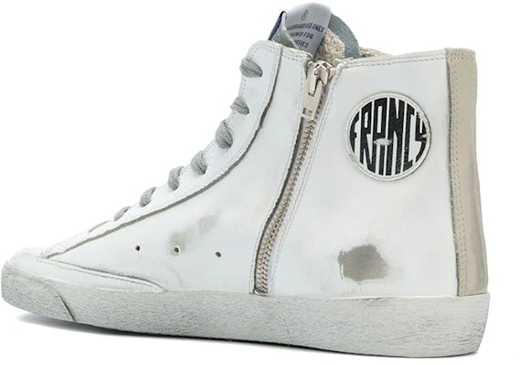 Golden Goose Francy 'Bintang Putih High-Top Usang' GMF00113.F000319.10274 Lookbook Golden Goose Francy 'Bintang Putih High-Top Usang' GMF00113.F000319.10274