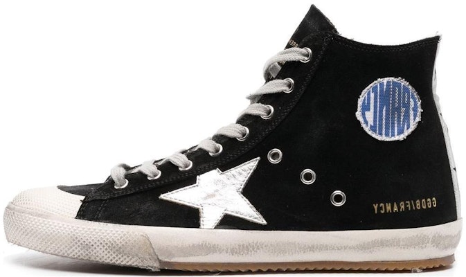 Golden Goose Francy High 'Black Canvas' GMF00260.F002753.90312 Buy Golden Goose Francy High 'Black Canvas' GMF00260.F002753.90312
