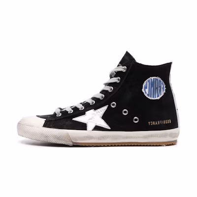 Golden Goose Francy High 'Black Canvas'