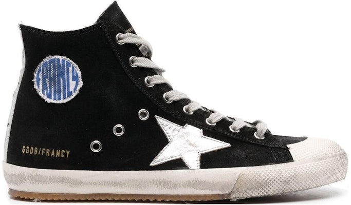 골든구스 프랜시 하이 블랙 캔버스 (Golden Goose Francy High Black Canvas) GMF00260.F002753.90312 Order 골든구스 프랜시 하이 블랙 캔버스 (Golden Goose Francy High Black Canvas) GMF00260.F002753.90312
