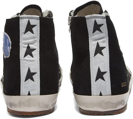 Golden Goose Francy High 'Black Canvas' GMF00260.F002753.90312 Details for Golden Goose Francy High 'Black Canvas' GMF00260.F002753.90312
