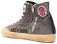 Lookbook Golden Goose Francy Tinggi 'Coklat Kelabu' GMF00114.F003237.81792