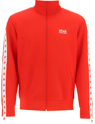 Golden Goose FW21 Red Track Stripe High-Collar Jacket GMP00875P00052040380 Buy Golden Goose FW21 Red Track Stripe High-Collar Jacket GMP00875P00052040380