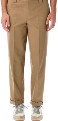 Golden Goose FW22 Brown Straight-Leg Casual Pants with Hidden Zipper. GMP01190P00078615369 Buy Golden Goose FW22 Brown Straight-Leg Casual Pants with Hidden Zipper. GMP01190P00078615369