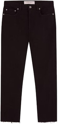 ゴールデングース FW22 ハイウエスト ローヘム ストレート ジーンズ ブラック GMP00290P00062290100 Buy ゴールデングース FW22 ハイウエスト ローヘム ストレート ジーンズ ブラック GMP00290P00062290100