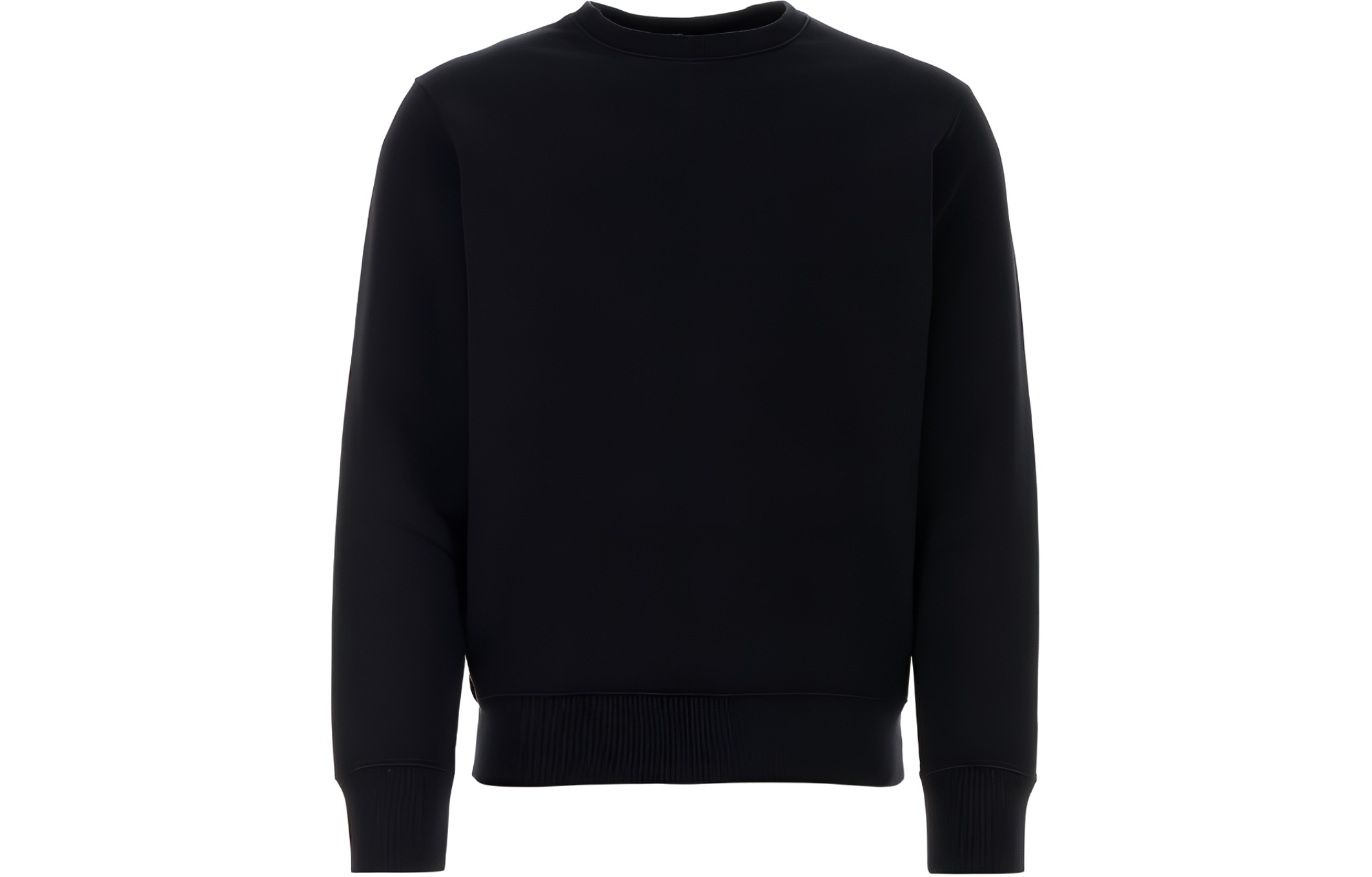 Golden Goose FW22 Black Crewneck Pullover Sweatshirt Plain Design GMP01223P00064190292