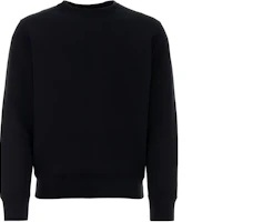 Golden Goose FW22 Black Crewneck Pullover Sweatshirt Plain Design GMP01223P00064190292 Golden Goose FW22 Black Crewneck Pullover Sweatshirt Plain Design GMP01223P00064190292