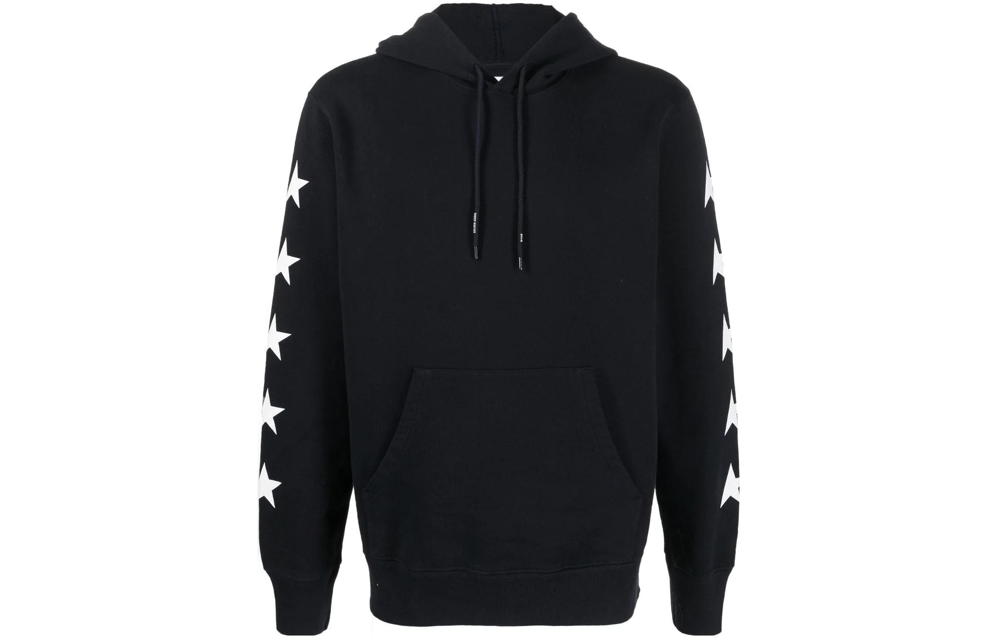 Golden Goose FW22 Blue Star Pattern Print Hoodie Long Sleeve GMP01224P00087150767