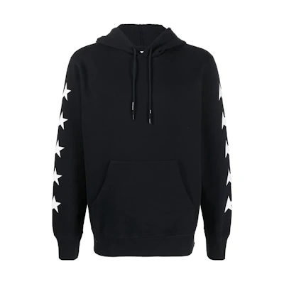 Golden Goose FW22 Blue Star Pattern Print Hoodie Long Sleeve GMP01224P00087150767