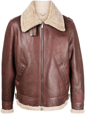 Golden Goose 男士 FW22 棕色仿舊長袖拉鍊外套 GMP00306P00031140429 Buy Golden Goose 男士 FW22 棕色仿舊長袖拉鍊外套 GMP00306P00031140429