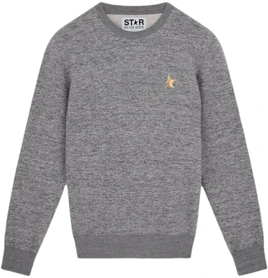 Golden Goose FW22 圖案印花羅紋圓領灰色男士長袖上衣 GMP01223P00052260311 Buy Golden Goose FW22 圖案印花羅紋圓領灰色男士長袖上衣 GMP01223P00052260311
