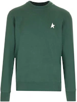 Golden Goose FW22 Printed Star Casual Long Sleeve Sweatshirt Green () GMP01223P00086935825 Golden Goose FW22 Printed Star Casual Long Sleeve Sweatshirt Green () GMP01223P00086935825