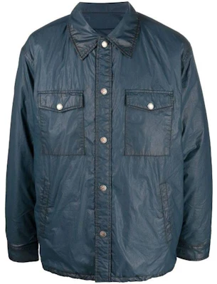 Golden Goose FW22 Solid Color Long Sleeve Jacket Men’s Blue GMP01193P00086650371 Buy Golden Goose FW22 Solid Color Long Sleeve Jacket Men’s Blue GMP01193P00086650371