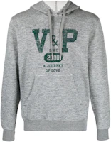 Golden Goose FW23 Grey Oversized Pullover Sweatshirt with Letter Print GMP01224P00135460485 Golden Goose FW23 Grey Oversized Pullover Sweatshirt with Letter Print GMP01224P00135460485