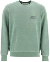 Golden Goose Green Long-Sleeve Sweatshirt with Letter Print GMP01015P000585 Golden Goose Green Long-Sleeve Sweatshirt with Letter Print GMP01015P000585