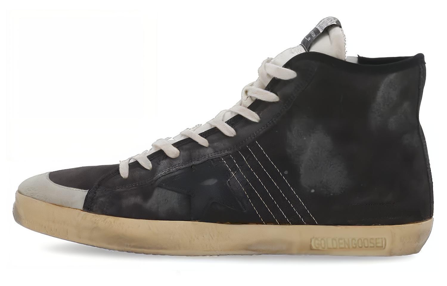 Golden Goose Hi-Top Sneakers 'Black Velvet'