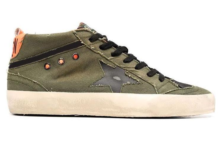 Order Golden Goose Hi Star '暗绿做旧' GMF00277.F002443.35768