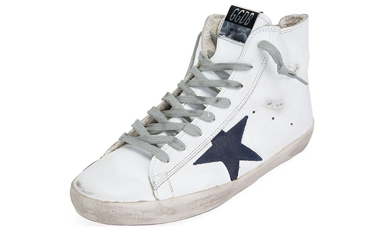 Lookbook Golden Goose Hi Star 'Kulit Putih Lusuh' G33MS591.B39