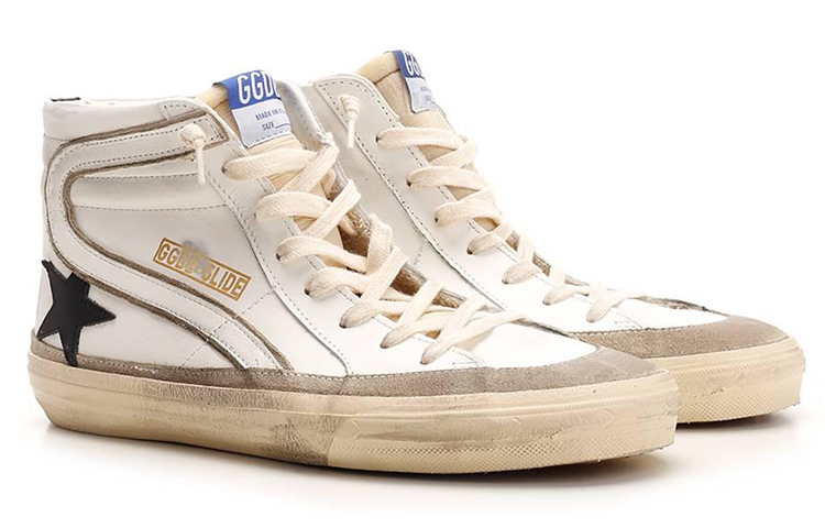 Golden Goose Hi Star 'Distressed White Leather' 圖 2