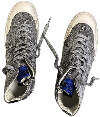 Golden Goose Hi Star 'Silver Moon' Sneakers G31MS591.LAN1 Lookbook Golden Goose Hi Star 'Silver Moon' Sneakers G31MS591.LAN1