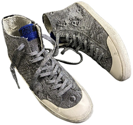 Golden Goose Hi Star 'Silver Moon' Sneakers G31MS591.LAN1 Shop Golden Goose Hi Star 'Silver Moon' Sneakers G31MS591.LAN1