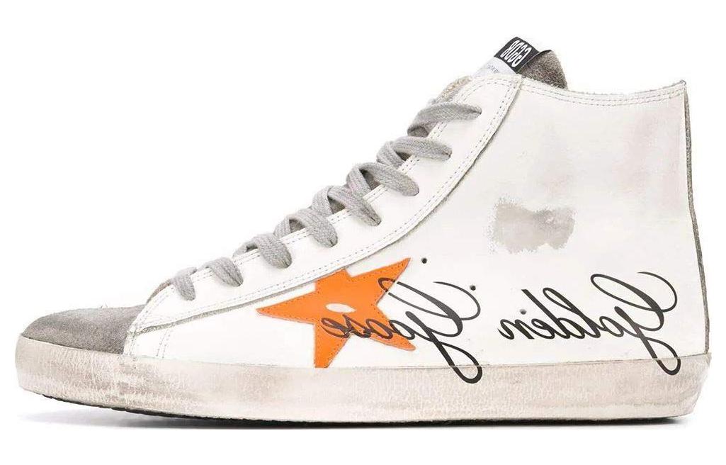 Golden Goose Hi Star 'White Leather' G36MS591.C64