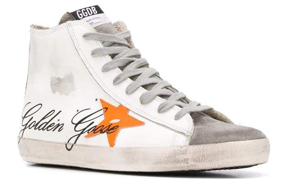 Order Golden Goose Hi Star ''Cuir Blanc'' G36MS591.C64