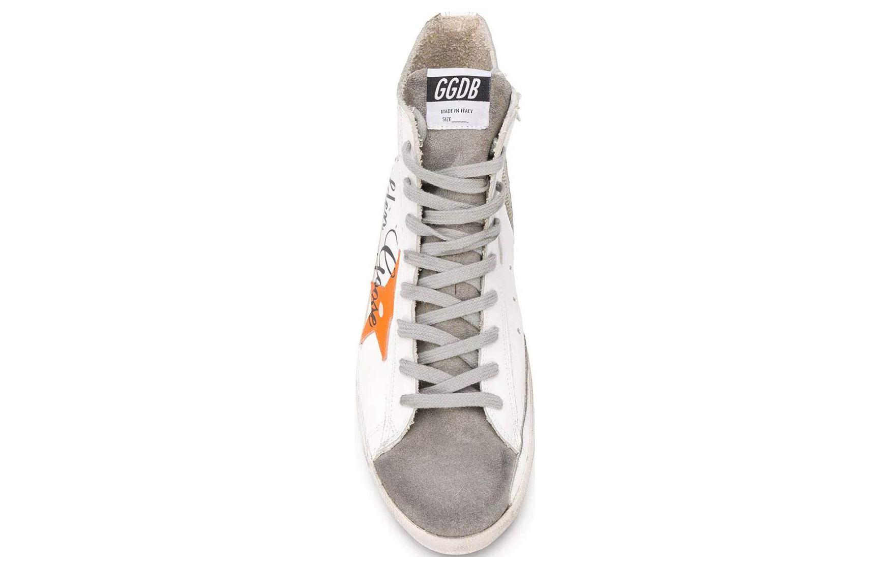 Lookbook Golden Goose Hi Star ''Cuir Blanc'' G36MS591.C64