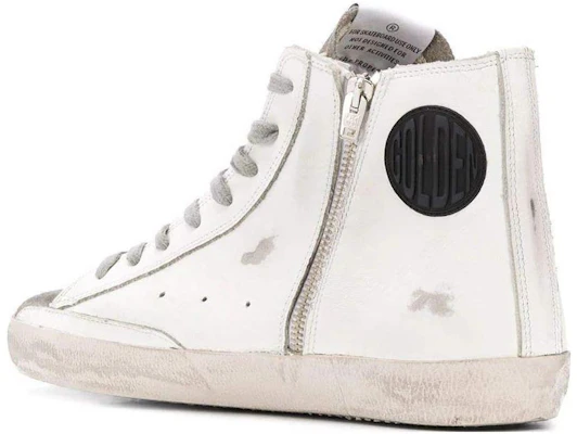 Golden Goose Hi Star ''Cuir Blanc'' G36MS591.C64 Shop Golden Goose Hi Star ''Cuir Blanc'' G36MS591.C64