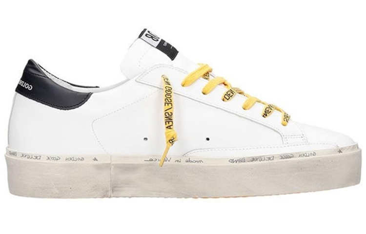 Order Golden Goose 高帮星星运动鞋‘白黄’ GMF00118.F000391.10297