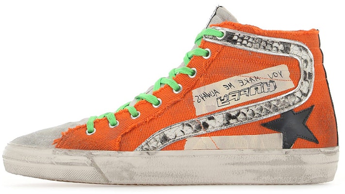Golden Goose Sepatu High-Top 'Orange' GMF00115.F001267.30231 Buy Golden Goose Sepatu High-Top 'Orange' GMF00115.F001267.30231