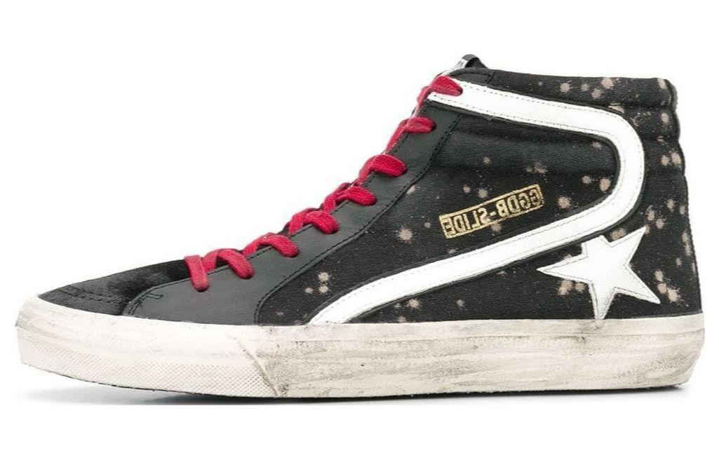 Golden Goose High-Top Sneakers 'Black Leather' G34MS595.A19