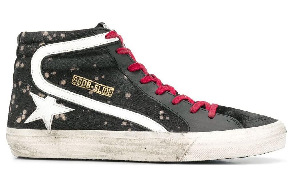 Order Golden Goose High-Top Sneaker ''Schwarzes Leder'' G34MS595.A19